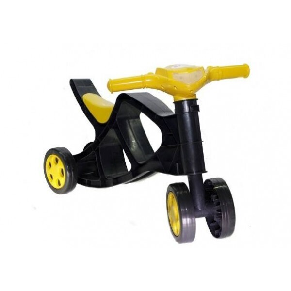 

Первый детский велосипед беговел Doloni 55 х 45 х 31 см Black Yellow (0136/03-RT)
