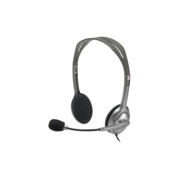 

Наушники Logitech H110 Stereo Headset with 2*3pin jacks (981-000271)