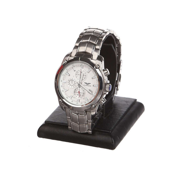 

Наручные часы Guanqin Silver-White-Silver GF524 CS
