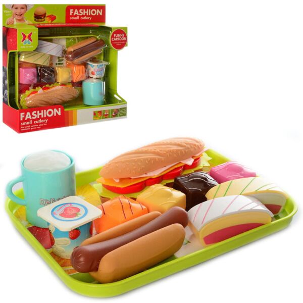 

Продукты 326H-43 поднос, фаст-фуд, сладости, посуда