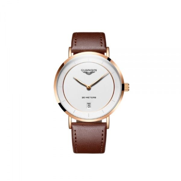 

Наручные часы Guanqin RoseGold-White-DarkBrown GS19070 CL