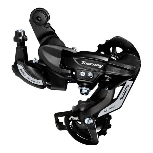 

Переключатель задний Shimano RD-TY-500D болт 6/7ск.