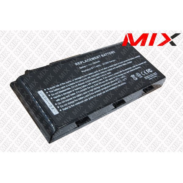 

Батарея для MSI GT60 GT70 GT660 GT663 11.1V 7800mAh 8514001 High Copy