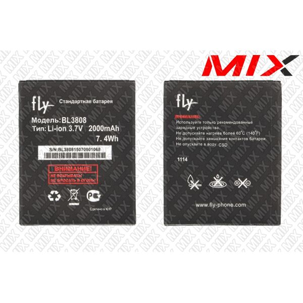 

Батарея для FLY 5834003650 Li-ion 3.7V 2000mAh 7947001 Original