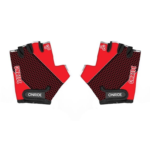 

Перчатки детские Onride Gem черный-красный 3-4 лет.