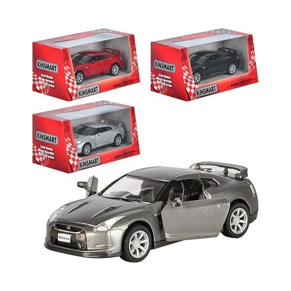 

Машина металлическая Nissan GT-R KT5340W (96шт/4)