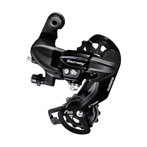 

Переключатель задний Shimano Tourney RD-TY300-D 6/7 скоростей болт.