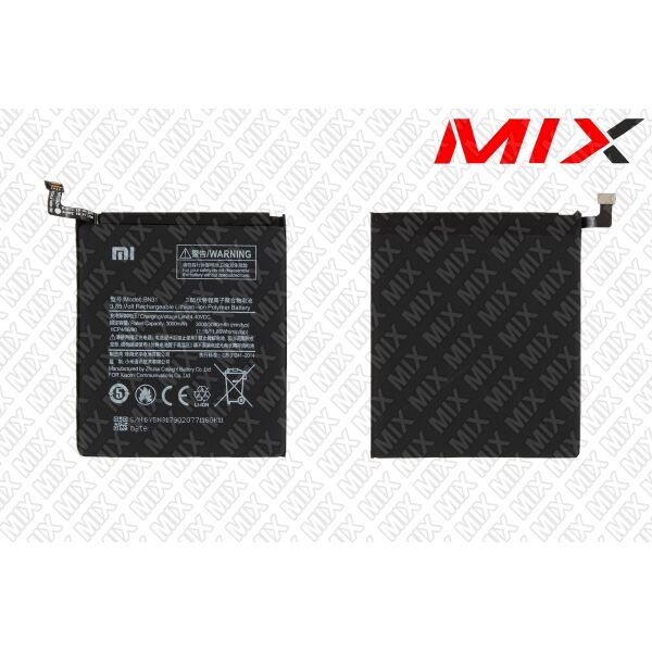 

Батарея для XIAOMI Mi5X Li-Polymer 3.85V 3080mAh 8129003 Original