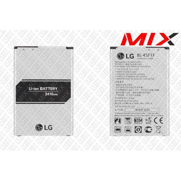 

Батарея для LG K8 (2017) M200N Li-ion 3.85V 2410mAh 7988003 Original