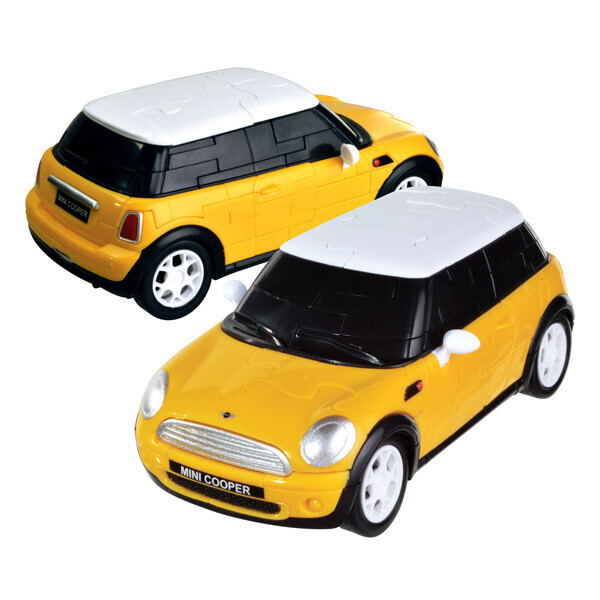 

3D пазл Mini Cooper Yellow 473416