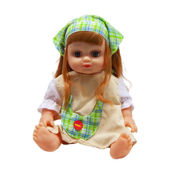 

Кукла музыкальная Алина 5079/5138/41/43 в рюкзаке (В платьице и платочке)