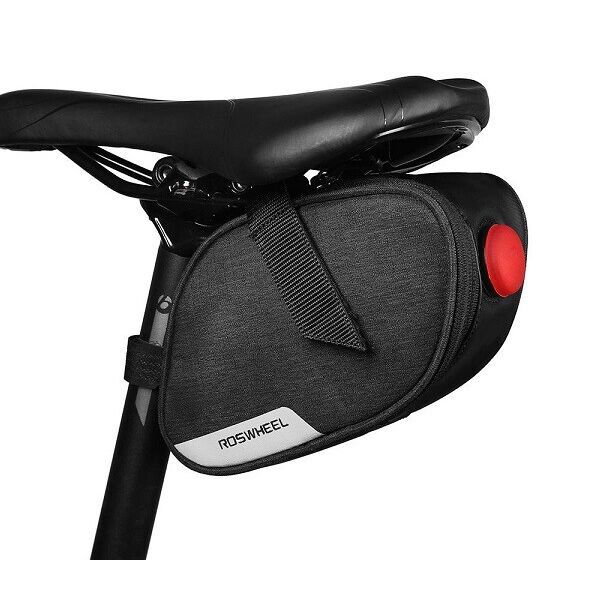 

Сумка под седло Roswheel Essential 131463 с мигалкой.