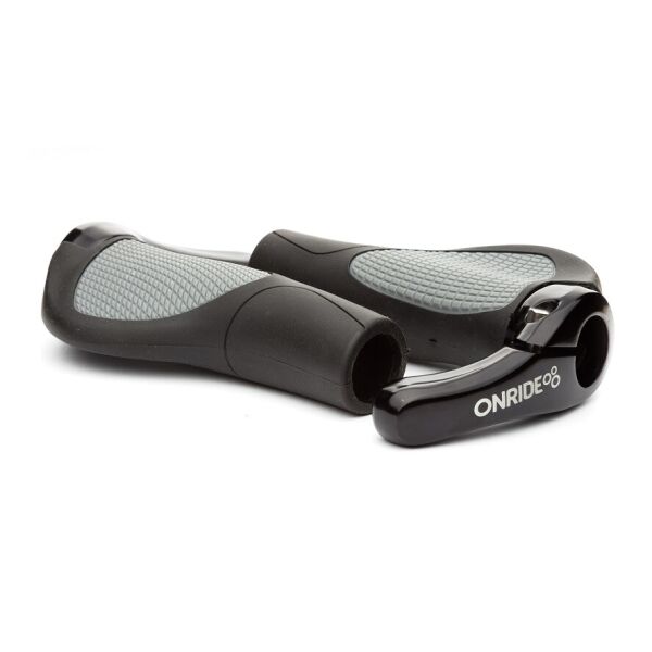 

Ручки руля ONRIDE HornGrip70. Черный / Серый.