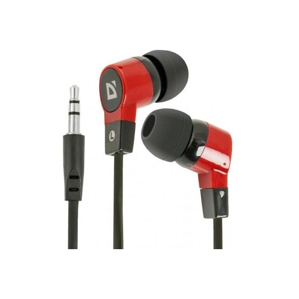 

Наушники Defender Basic 619 Black-Red (63619)