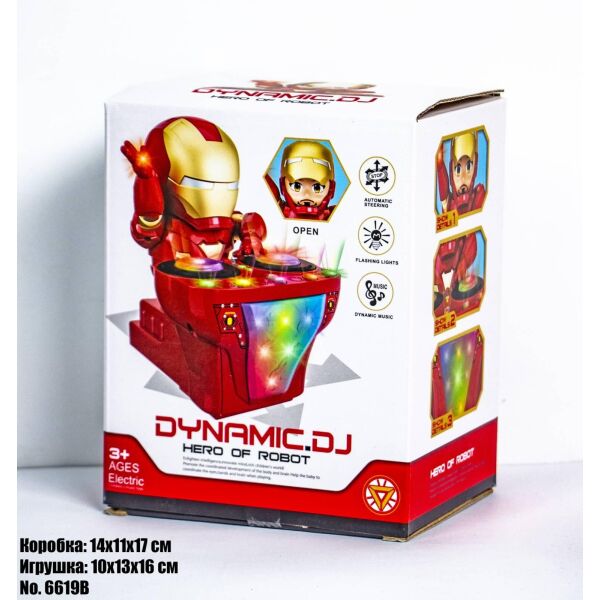 

Игрушка РОБОТ IRON MAN DJ 6619B