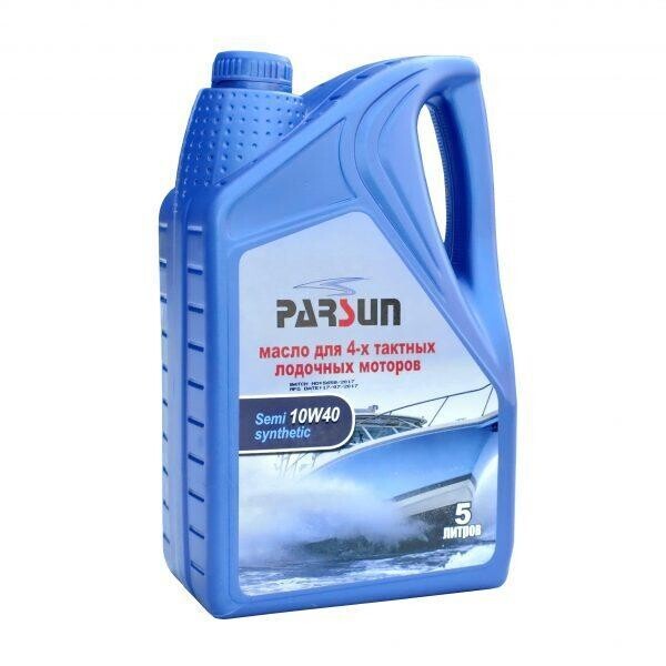 

Масло Parsun 4-х тактное 10W40 полусинтетика 5 литров