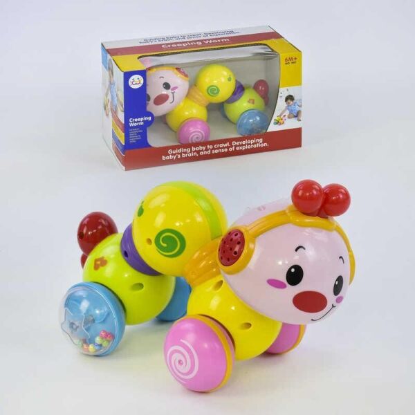 

Музыкальная игрушка Гусеница 997 (36) мелодия, подсветка, в коробке