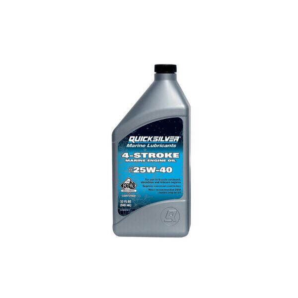 

Моторное масло Quicksilver 25W40 1л