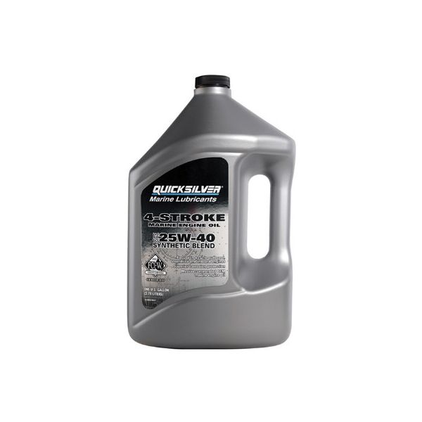 

Моторное масло Quicksilver 25W40 Syntetic Blend 4л