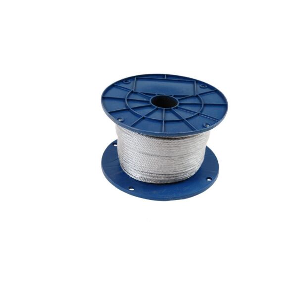 

Трос стальной Apro - 1 мм x 200 м (1 x 7) DIN 3052