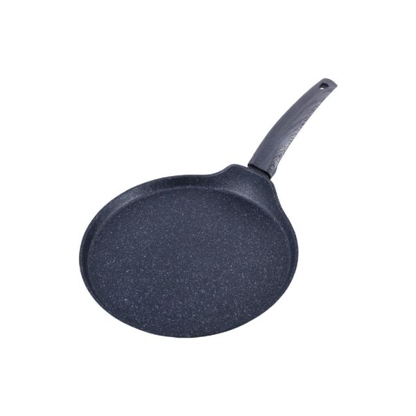 

Сковорода блинная антипригарная Kamille - 280 мм Black Marble