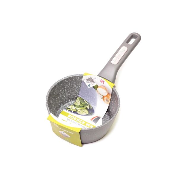 

Ковш антипригарный Kamille - 160 мм x 1,2 л Grey Marble