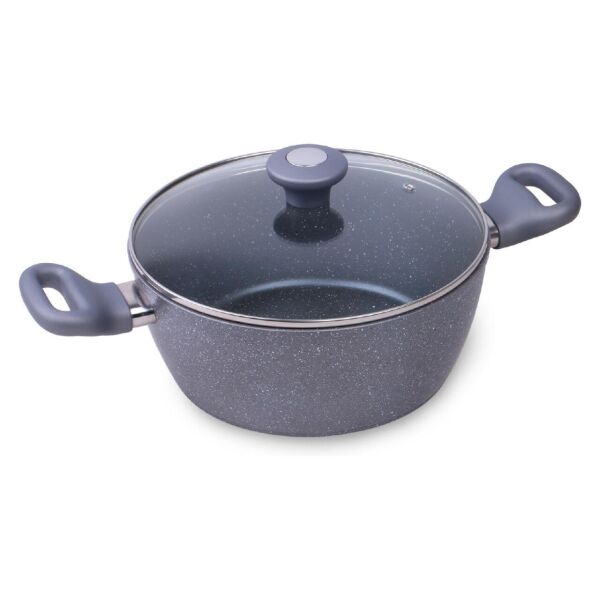 

Кастрюля антипригарная Kamille - 240 мм x 4 л Granite