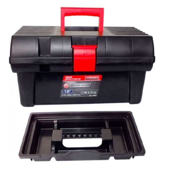 

Ящик для инструментов HAISSER Stuff Basic 16" 415x226x200мм (65561)