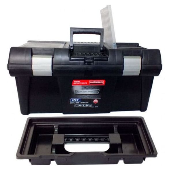 

Ящик для инструментов HAISSER Staff Semi Profi Alu 20" 525x256x246 (65573)