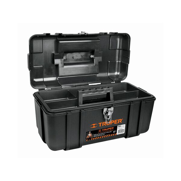 

Кейс для инструментов TRUPER Heavy Duty 430x240x230 мм 1,7 кг нерж. замки (19656)