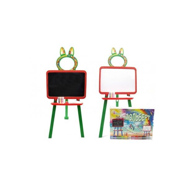 

Магнитаня доска для рисования DOLONI TOYS 013777/3 Оранжево-зелёная (bc-by-291185)