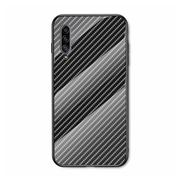 

Карбоновый стекляный чехол Twist для Xiaomi Mi 9 Pro (Черный)