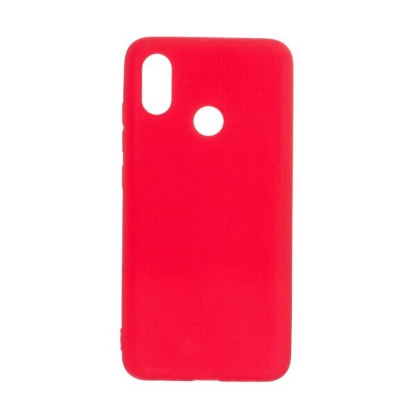 

Силиконовый чехол SMTT для Xiaomi Mi8 (Красный)