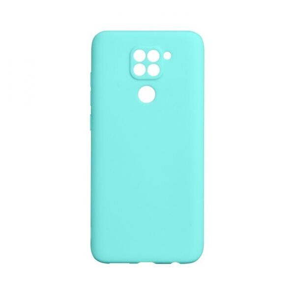 

Силиконовый чехол SMTT для Xiaomi Redmi Note 9 Pro (Бирюзовый)