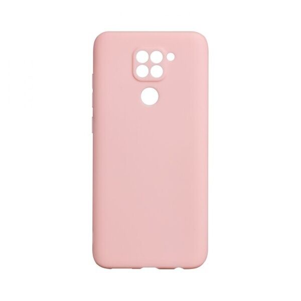 

Силиконовый чехол SMTT для Xiaomi Redmi Note 9 Pro (Розовый)