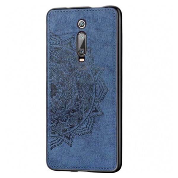 

TPU+Textile чехол Mandala с 3D тиснением для Xiaomi Redmi K20 / K20 Pro / Mi9T / Mi9T Pro (Синий)