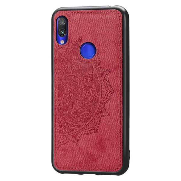 

TPU+Textile чехол Mandala с 3D тиснением для Xiaomi Redmi Note 7 / Note 7 Pro / Note 7s (Красный)