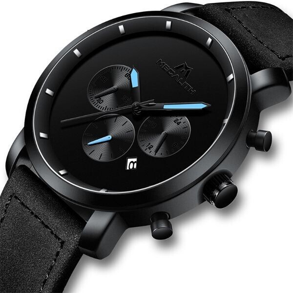

Мужские наручные часы MegaLith Vector Leather