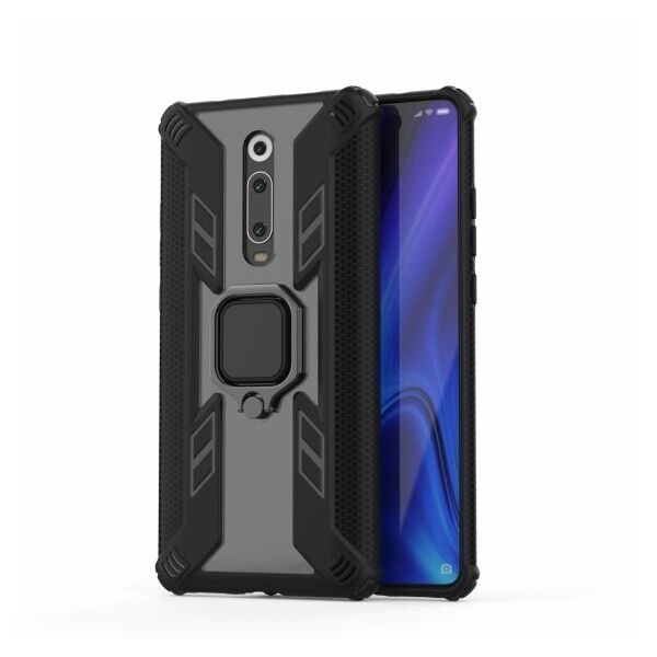 

Ударопрочный чехол Combo Ring под магнитный держатель для Xiaomi Redmi K20 / K20 Pro/ Mi9T/ Mi9T Pro (Черный)