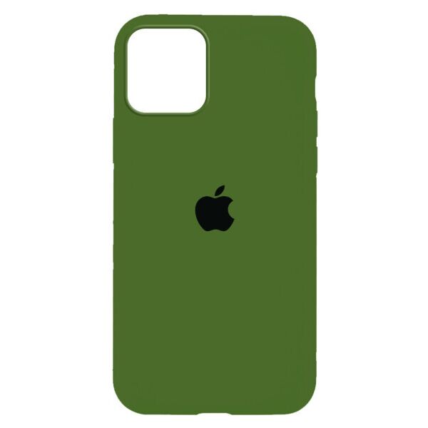 

Чехол Silicone Case Full Protective (AA) для Apple iPhone 12 Pro Max (6.7") (OliveDrab)