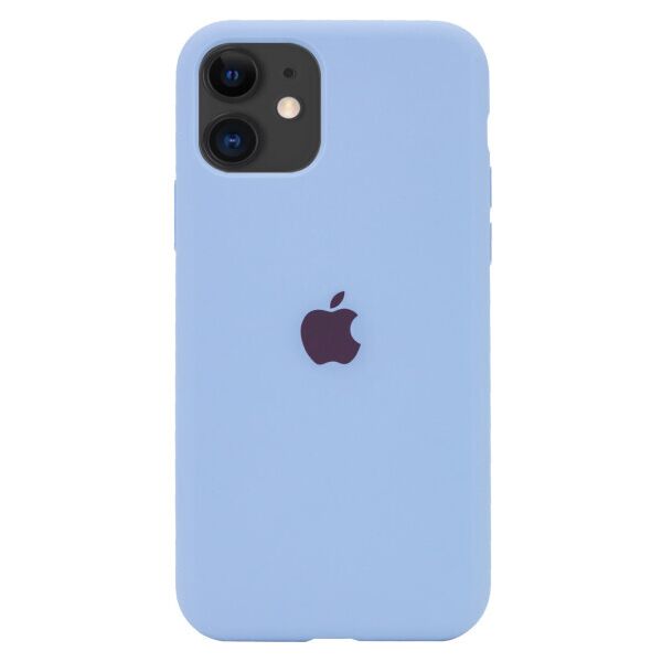 

Silicone Case Full Protective (AA) для Apple iPhone 11 (6.1") (CornFlowerBlue)