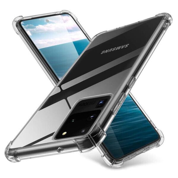 

Силиконовый чехол GETMAN Ease с усиленными углами для Samsung Galaxy S20 Ultra (Прозрачный)