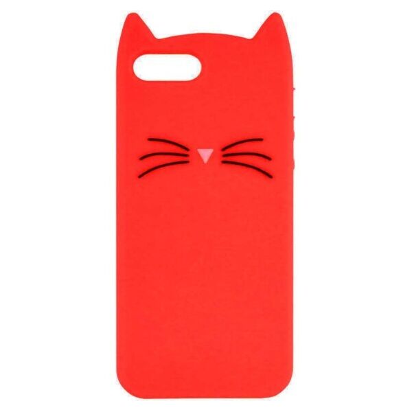 

Силиконовая накладка 3D Cat для Apple iPhone 7 plus / 8 plus (5.5") (Красный)