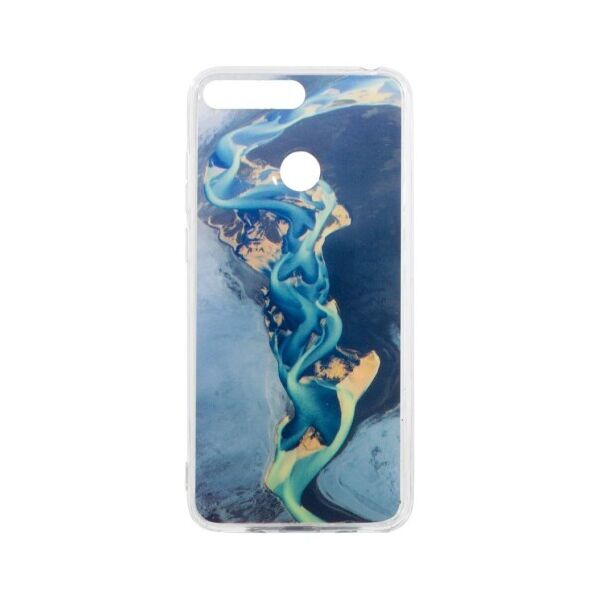 

Силиконовый чехол Marble Series (Мрамор) для Huawei Y6 Prime 2018 Цвет 07