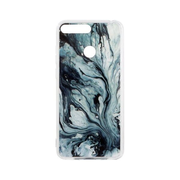 

Силиконовый чехол Marble Series (Мрамор) для Huawei Y6 Prime 2018 Цвет 08