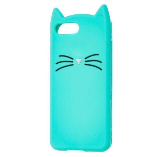 

Силиконовая накладка 3D Cat для Apple iPhone 7 plus / 8 plus (5.5") (Бирюзовый)