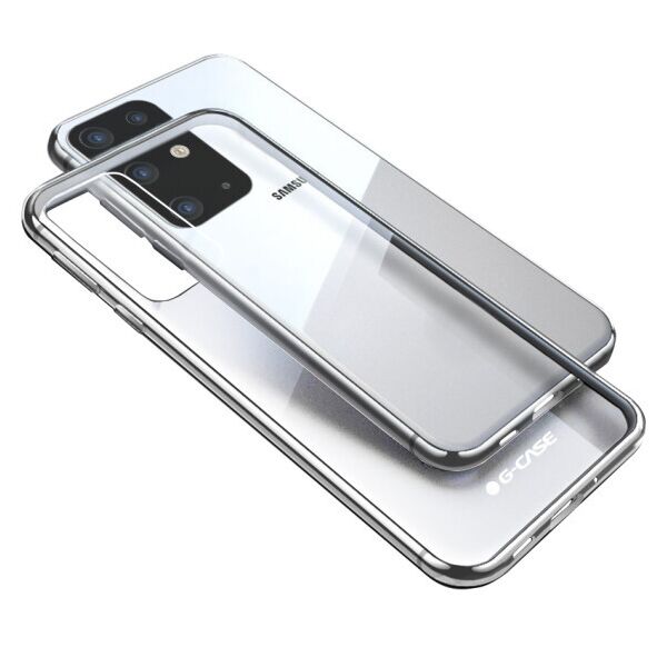 

TPU чехол G-Case Shiny Series для Samsung Galaxy S20 (Серебряный)