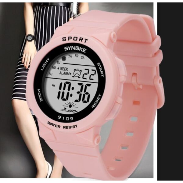 

Женские Спортивные наручные часы Sanda Pink