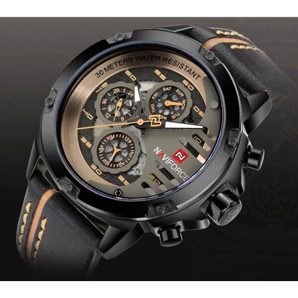 

Стильные Мужские наручные часы Naviforce Libre NF9110