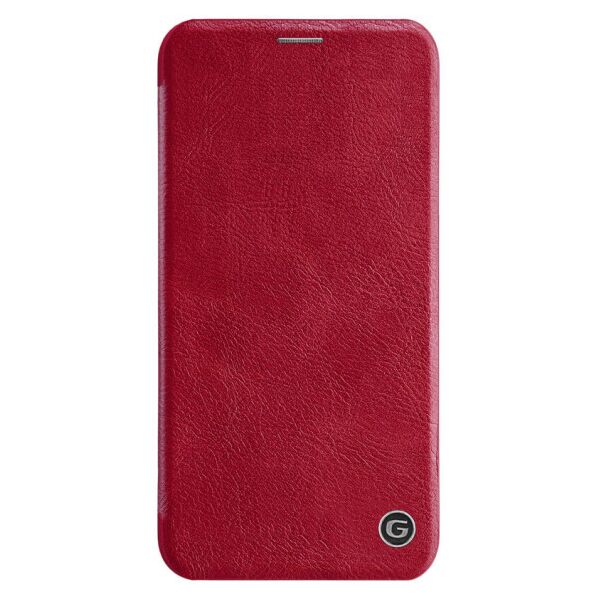 

Кожаный чехол книжка G-Case Vintage Business Series для Apple iPhone 11 Pro Max (6.5") (Красный)